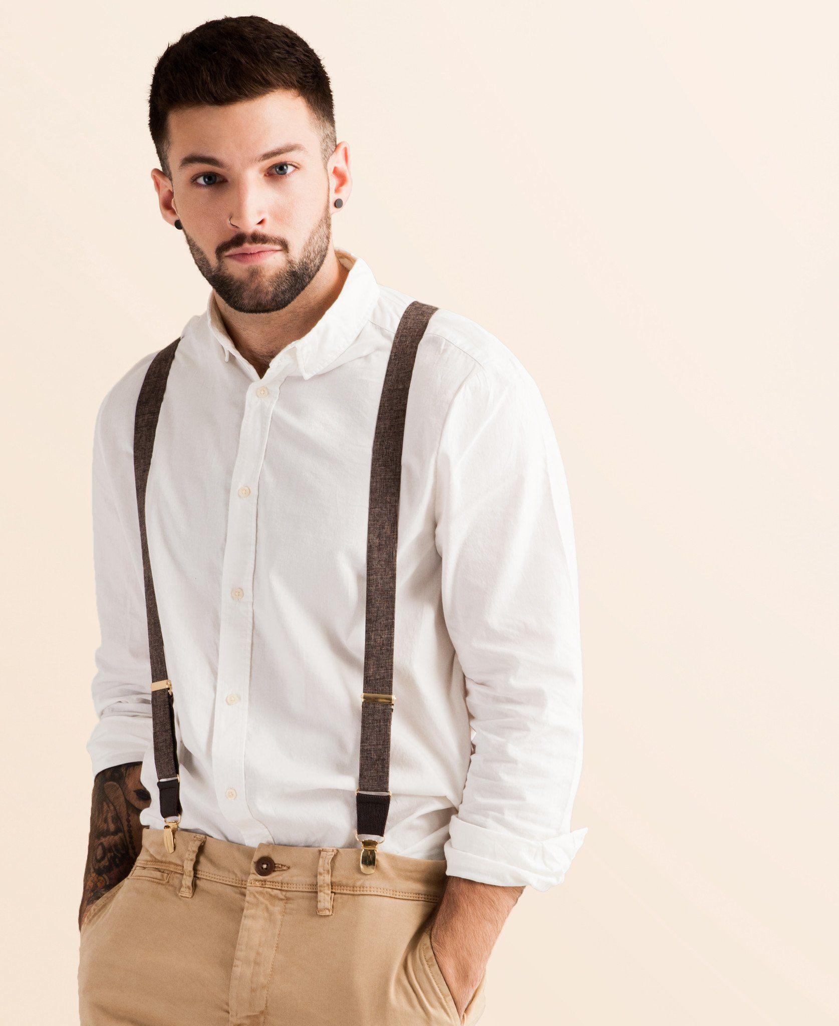 Autumn Harvest - Classic Brown Suspenders Autumn Harvest - Classic Brown Suspenders