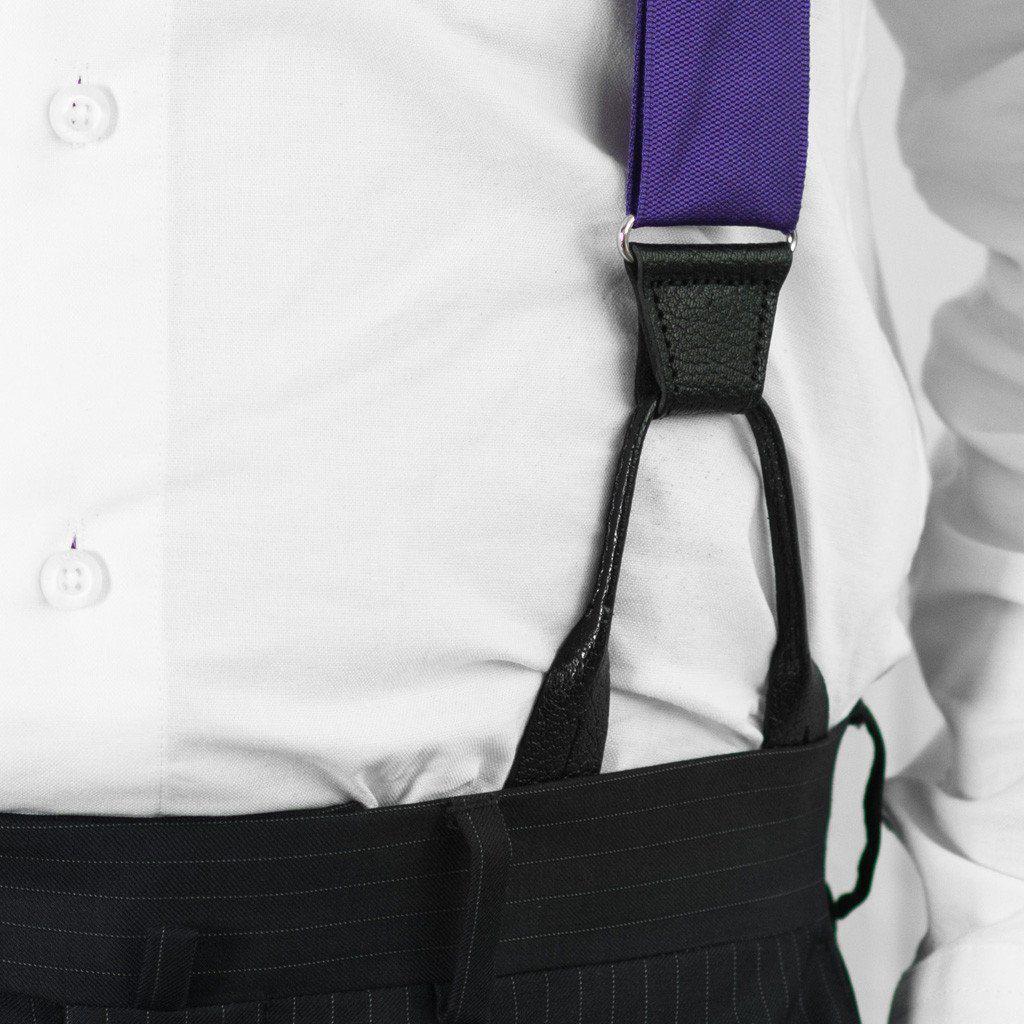 Purple Haze - Formal Purple Suspenders