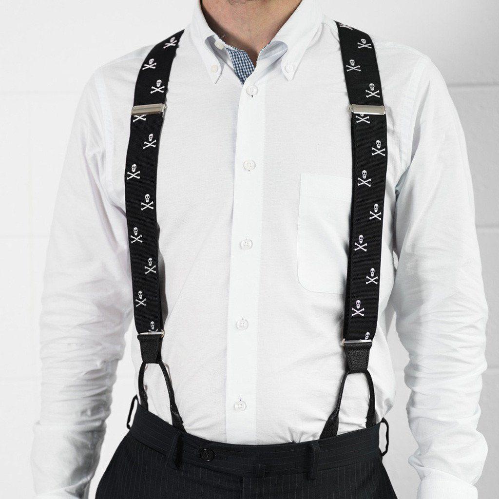 Back to Black - Formal Black Suspenders - JJ Suspenders